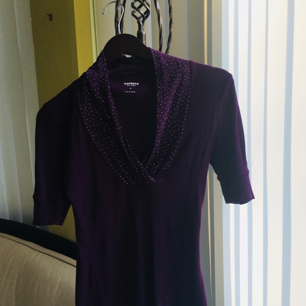 Express V neck top